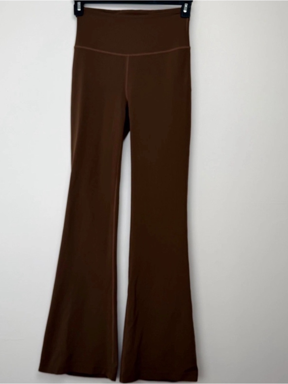 Lululemon 3-Piece Brown Activewear Set Define Hoodie, Flare Pants & Swiftly Tee! - Picture 3 of 10